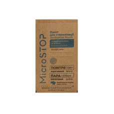 Torebki do sterylizacji MicroSTOP 60 x 100 mm ECO, ZE WSKAŹNIKIEM 4 KLASA 100 szt